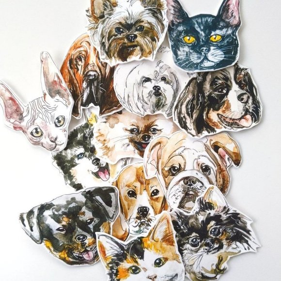 Belgian Malinois Art Print, Shepherd Art Watercolor Decor, Wall Decor Artwork - Picture 2 of 3